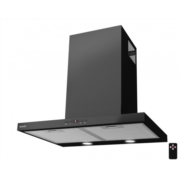 Wall-mounted chimney kitchen hood MAAN Siena ...