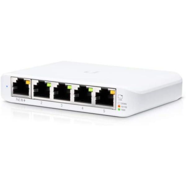Switch|UBIQUITI|USW-Flex-Mini|5x10Base-T / 100Base-TX / 1000Base-T|1xRJ45|1|PoE ports ...