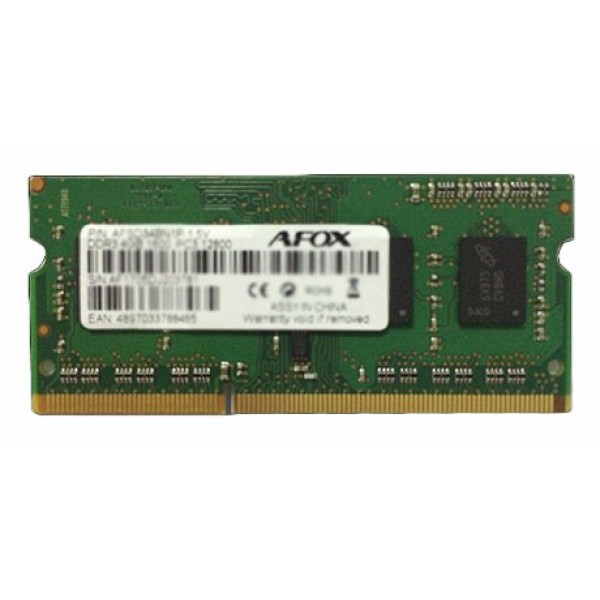 AFOX SO-DIMM DDR3 8GB memory module ...