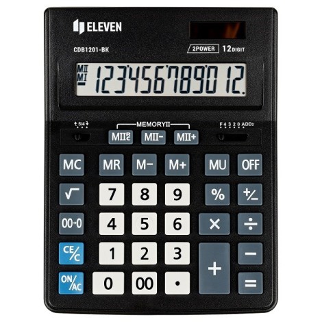 Eleven CDB1201-BK (EU) office calculator