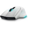 Dell | Gaming Mouse | AW620M | Wired/Wireless | Alienware Wireless Gaming Mouse | Lunar Light