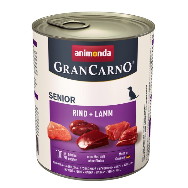 ANIMONDA GranCarno Senior Beef with lamb ...