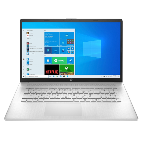 HP 17-CN0001TG Notebook 43.9 cm (17.3") HD+ Intel® Pentium® Silver N5030 8 GB DDR4-SDRAM 256 GB SSD Wi-Fi 5 (802.11ac) Windows 11S Silver REPACK New Repack/Repacked