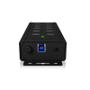 Raidsonic | 7-port Industrial hub | IB-HUB1703-QC3 | USB Type-A