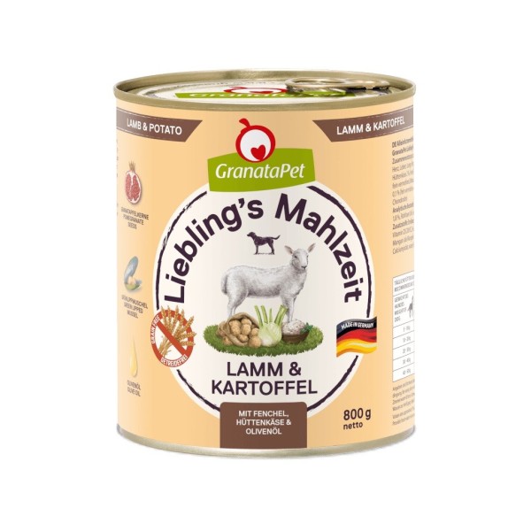 GRANATAPET Liebling's Mahlzeit Lamb and potato ...