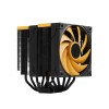 DeepCool AK620 Zero Dark Zoria Processor Air cooler 12 cm Black, Yellow 1 pc(s)