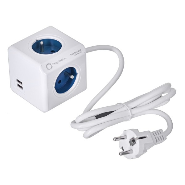 Allocacoc 2402BL/FREUPC power extension 1.5 m ...