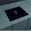CATA | AS 600 | Induction hob with built-in hood | 59 cm | Number of burners/cooking zones 4 | Black | Touch
