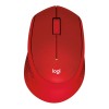 MOUSE USB OPTICAL WRL M330/SILENT RED 910-004911 LOGITECH