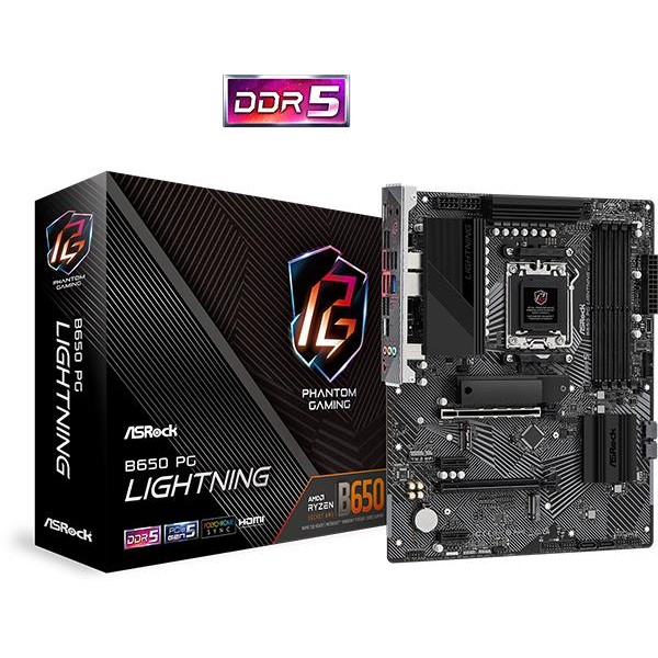 Mainboard|ASROCK|AMD B650|SAM5|ATX|Memory DDR5|Memory slots 4|2xPCI-Express 4.0 ...