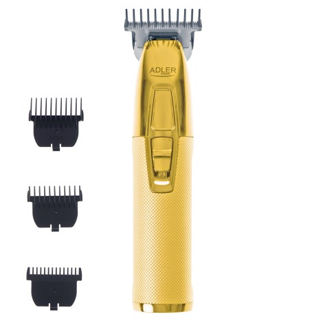 Adler | Professional Trimmer | AD 2836g | Cordless | Number of length steps 1 | Gold