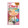 INABA Churu Salmon with scallop recipe - cat treats - 4x14g