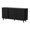 Cama VOLARE chest of drawers 151 x 39 x 75 cm black