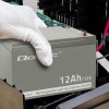 Qoltec 53049 AGM battery | 12V |  12Ah