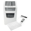 Leitz IQ Slim Office P-4 paper shredder Cross shredding 22 cm White