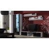 Cama display cabinet SOHO S6 2D2S white/black gloss