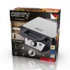 Camry | Waffle Maker | CR 3046 | 1600 W | Number of pastry 2 | Belgium | Black/Stainless Steel