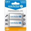 Rechargeable batteries everActive Ni-MH R14 C 5000 mAh Professional Line