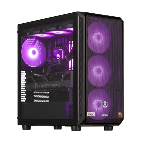 Actina 5901443411888 PC AMD Ryzen™ 7 7800X3D 32 GB DDR5-SDRAM 2 TB SSD NVIDIA GeForce RTX 5080 Midi Tower Black