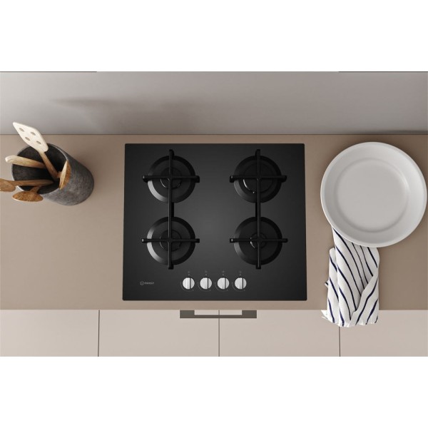 Indesit ING 61T/BK Black Built-in 59 ...