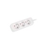 LANBERG POWER STRIP 1.5M BLACK, 3X 230V PL