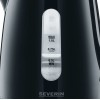 Severin WK 3410 electric kettle 1 L 2200 W Black