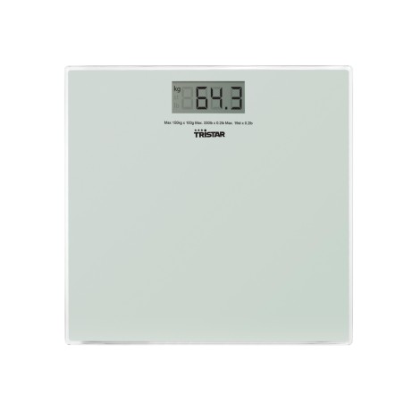 Tristar | Bathroom scale | WG-2419 | Maximum weight (capacity) 150 kg | Accuracy 100 g | White