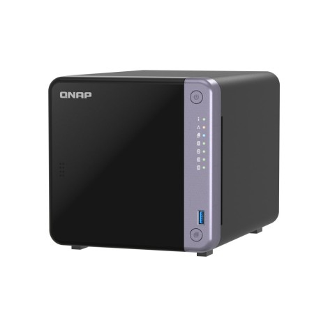 QNAP Cost-effective 4-bay 10GbE NAS | TS-432X-4G | Alpine | AL524 | Processor frequency 2 GHz | 4 GB | DDR4 SODIMM | 90W adapter (12VDC), 100-240VAC