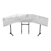 Next Level Racing | Floor stand | Free Standing Triple Monitor stand | 3 x 32- 65 