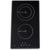 Simfer | Hob | H3.020.DEBSP | Vitroceramic | Number of burners/cooking zones 2 | Touch | Black