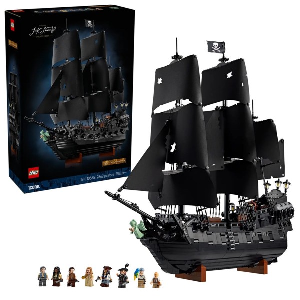 LEGO ICONS 10365 Captain Jack Sparrow's ...