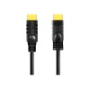 Logilink, CHA0020, 20m, Active, HDMI cable, type A male, - HDMI type A male, black. | Logilink | HDMI to HDMI | 20 m