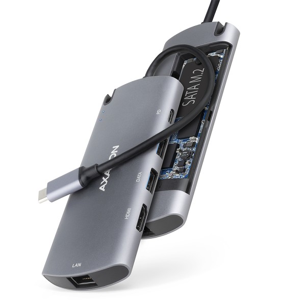 AXAGON HMC-6M2 USB 3.2 Gen 1 ...