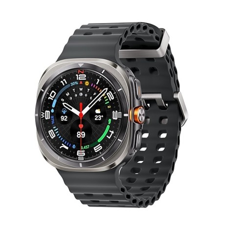 Samsung Galaxy Watch Ultra 3.81 cm (1.5") AMOLED 47 mm Digital 480 x 480 pixels Touchscreen 4G Silver, Titanium Wi-Fi GPS (satellite)