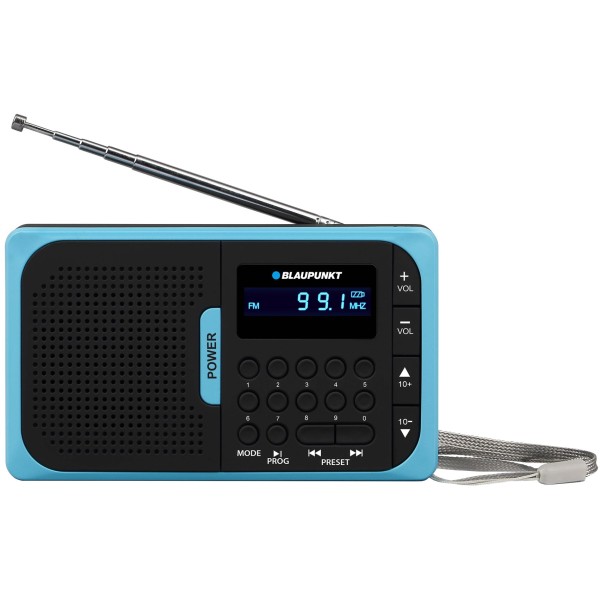 Blaupunkt PR5BL radio Analog Black, Blue