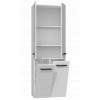 Topeshop NEL 2K DD BPOŁ bathroom storage cabinet White