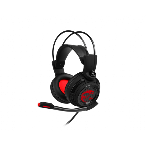 MSI DS502 Gaming Headset, Wired, Black/Red | MSI | DS502 | Wired | Gaming Headset | N/A