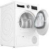 Bosch | Dryer Machine | WQG242AMSN Series 6 | Energy efficiency class A++ | Front loading | 9 kg | Sensitive dry | LED | Depth 61.3 cm | Steam function | White