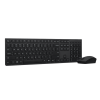 Lenovo Professional Wireless Rechargeable Combo Keyboard and Mouse | Keyboard and Mouse Set | Wireless | Mouse included | US Euro | Bluetooth | Grey