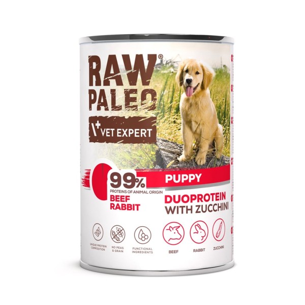 RAW PALEO Duoprotein Beef & Rabbit ...