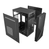 Gembird CCC-FC-K170 Office computer case Fornax K170, mATX, black