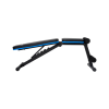 REBEL ACTIVE Reinforced incline training bench with leg lock