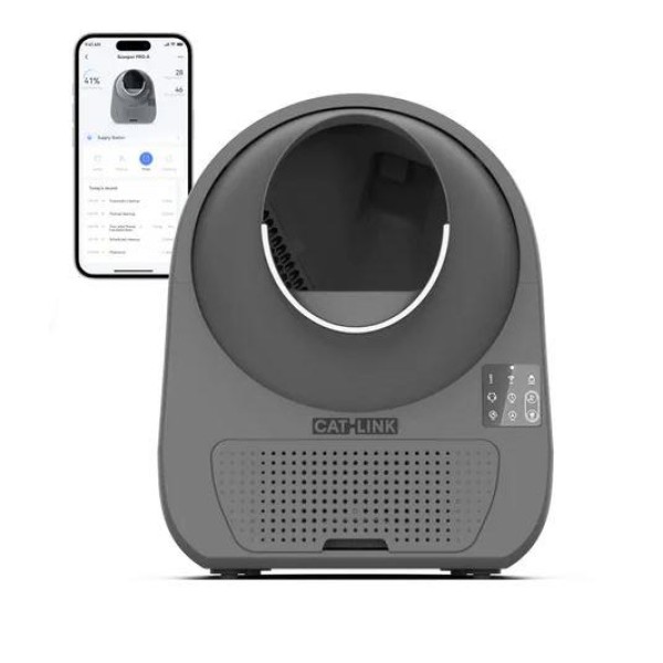 CAT LITTER BOX LUXURY PRO-X/DARK GREY ...