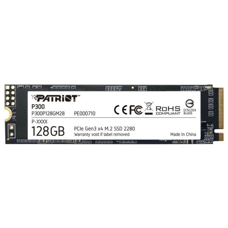 SSD PATRIOT P300 M.2 PCI-EX4 NVME 128 GB