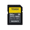 Sony | 64GB SF-M Series SDXC Class10 UHS-II U3 V60 Tough Memory Card | 64 GB | SDXC | Flash memory class 10