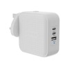 Hyper HyperJuice 70W USB-C GaN Travel Charger (3C+1A) - White | Hyper
