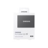 Samsung MU-PC1T0T/WW Portable SSD T7 USB 3.2 1TB Silver | Portable SSD | T7 | 1000 GB | USB 3.2 | Silver