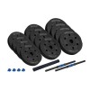 REBEL ACTIVE Hantle bitumiczne regulowane z łącznikiem 2x10 kg