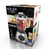 Adler AD 4070 blender 1.5 L Tabletop blender Black,Transparent 600 W