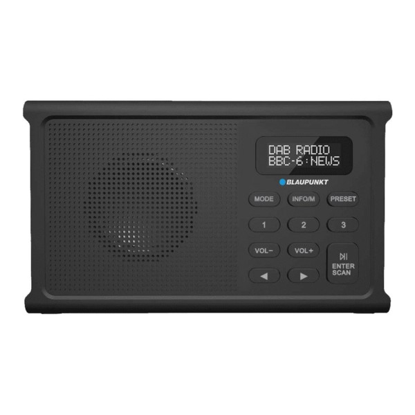Radio przenośne BLAUPUNKT DAB DR3BK, czarny
